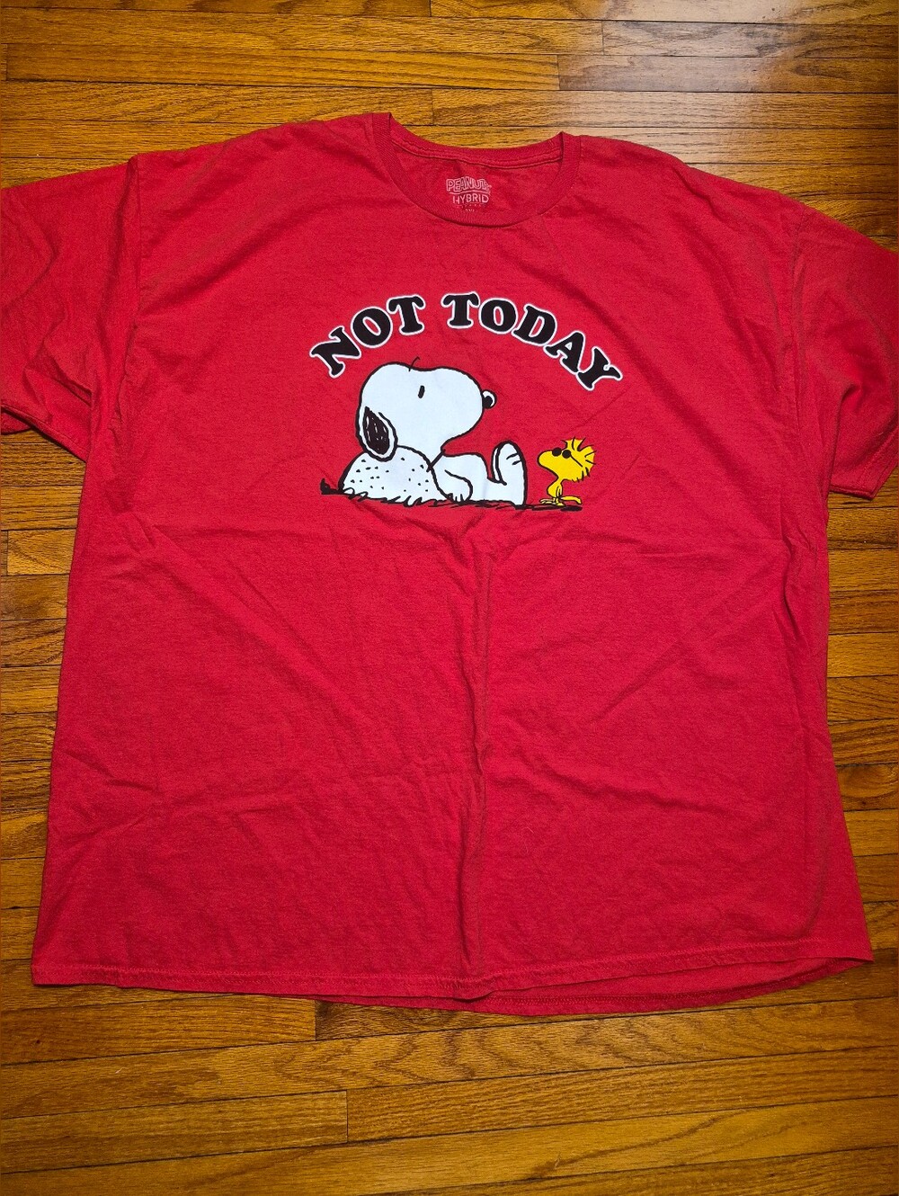 Peanuts 3XL Not Today Tshirt